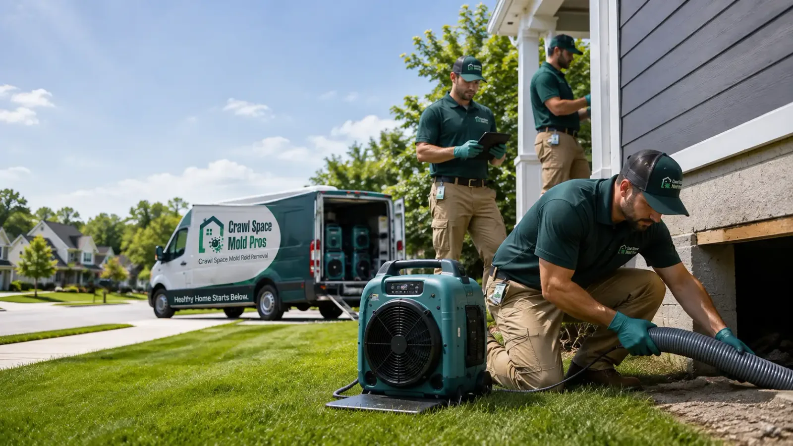 Crawl Space Mold Removal in Sadsburyville, PA